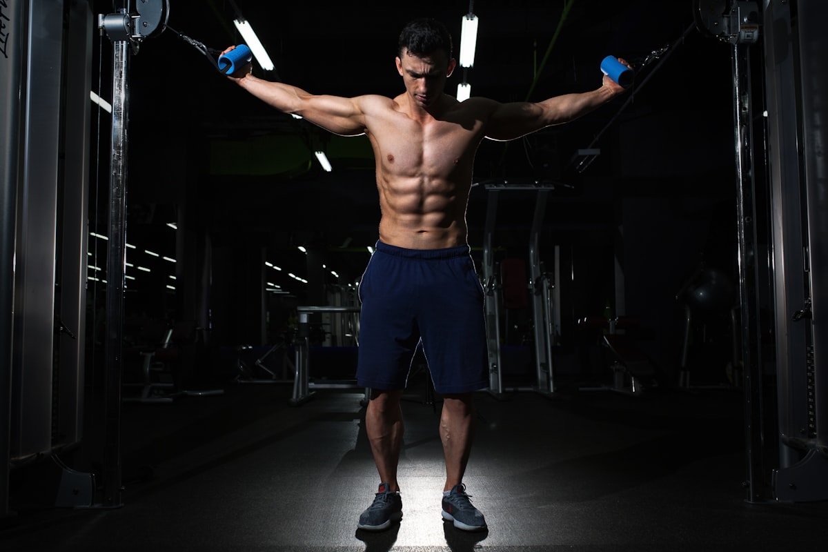 Whey protein powder and shaker bottle